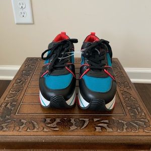 ALDO Leather and Canvas Sneakers